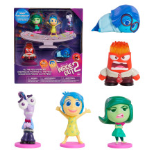 Blister 5 figuras Del Reves 2 Disney Pixar